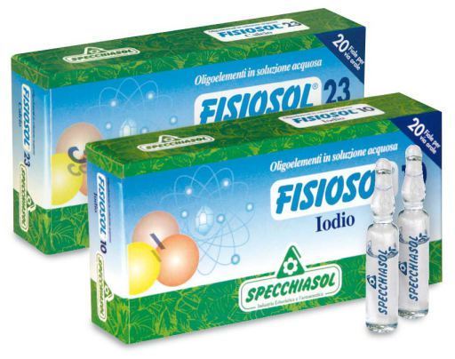 Fisiosol 10 Iodine 20 Ampoules