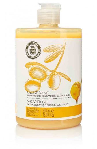 Bath Gel with Extra Virgin Olive oil and honey 500 ml